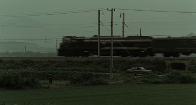 Still from Memories of Murder (2003) that has been tagged with: train
