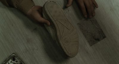 Still from Memories of Murder (2003) that has been tagged with: footprint & shoe