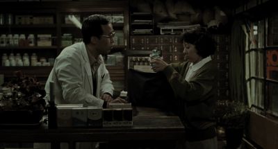 Still from Memories of Murder (2003) that has been tagged with: store & interior & pharmacy