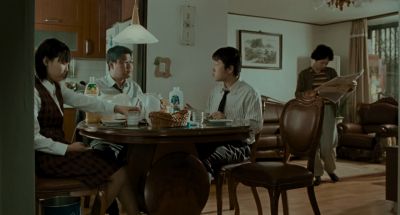 Still from Memories of Murder (2003) that has been tagged with: dining room