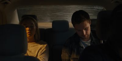 Still from Midsommar (2019) that has been tagged with: car interior & two-shot