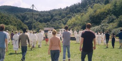 Still from Midsommar (2019) that has been tagged with: group-shot
