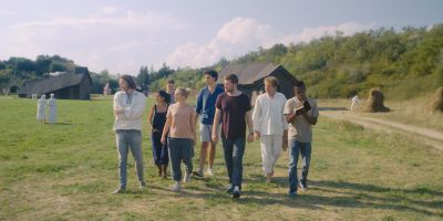 Still from Midsommar (2019) that has been tagged with: cd9574 & exterior & wide shot