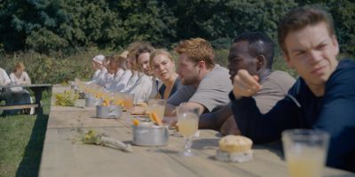 Still from Midsommar (2019) that has been tagged with: eating