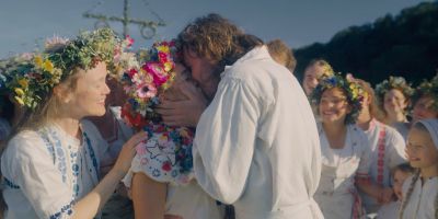 Still from Midsommar (2019) that has been tagged with: kiss