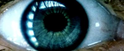 Still from Minority Report (2007) that has been tagged with: extreme close-up & eye