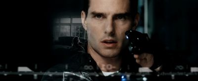 Still from Minority Report (2007) that has been tagged with: close-up & night & interior