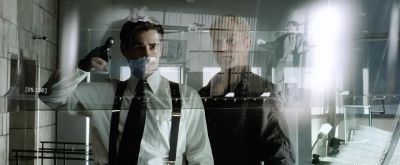 Still from Minority Report (2007) that has been tagged with: 424b4d & day & interior & two-shot