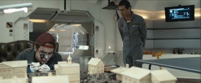Still from Moon (2009) that has been tagged with: interior & wide shot