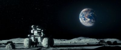 Still from Moon (2009) that has been tagged with: space & moon