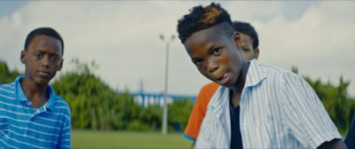 Still from Moonlight (2016) that has been tagged with: day & football field