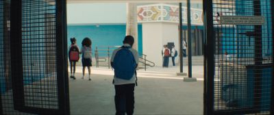 Still from Moonlight (2016) that has been tagged with: 002147 & wide shot & group-shot & interior