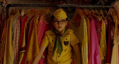 Still from Moonrise Kingdom (2012) that has been tagged with: closet & interior & medium shot
