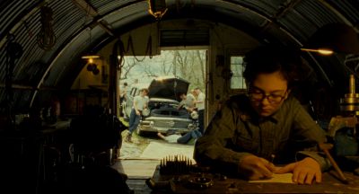 Still from Moonrise Kingdom (2012) that has been tagged with: interior & clean single & medium wide