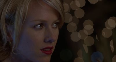 Still from Mulholland Drive (2001) that has been tagged with: night & bokeh & clean single