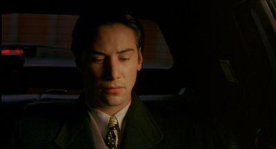 Still from My Own Private Idaho (1991) that has been tagged with: car interior & backseat