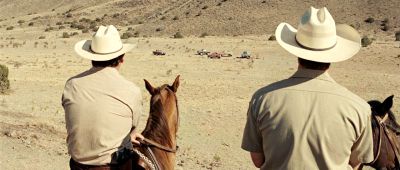 Still from No Country For Old Men (2007) that has been tagged with: horses