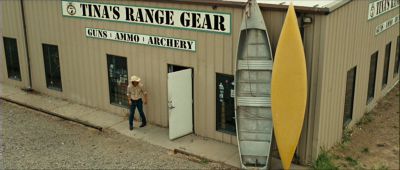 Still from No Country For Old Men (2007) that has been tagged with: high-angle & clean single