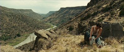 Still from No Country For Old Men (2007) that has been tagged with: c2b180 & wide shot & day & exterior