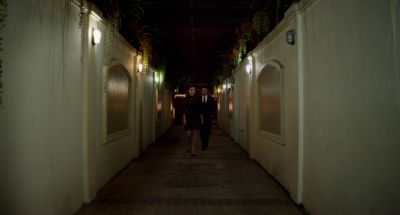 Still from Only God Forgives (2013) that has been tagged with: night & hallway