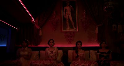 Still from Only God Forgives (2013) that has been tagged with: interior & wide shot & bar