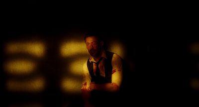 Still from Only God Forgives (2013) that has been tagged with: medium wide & blood