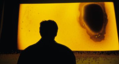 Still from Only the River Flows (2023) that has been tagged with: f0cc00