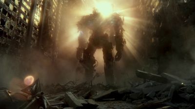 Still from Pacific Rim (2013) that has been tagged with: god rays