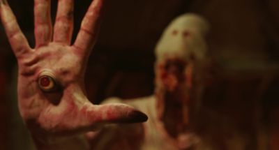 Still from Pan's Labyrinth (2006) that has been tagged with: 78443b & interior & horror & night