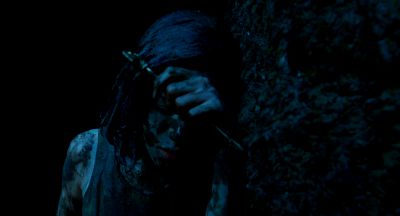 Still from Pan's Labyrinth (2006) that has been tagged with: 4682b4 & clean single & exterior & night