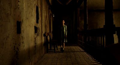 Still from Pan's Labyrinth (2006) that has been tagged with: interior & wide shot & night