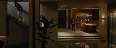 Still from Parasite (2019) that has been tagged with: day & stairs & wide shot