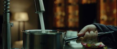 Still from Parasite (2019) that has been tagged with: kitchen