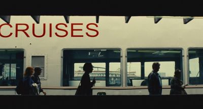 Still from Past Lives (2023) that has been tagged with: wide shot & profile shot & day & group-shot