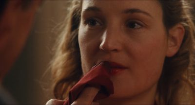 Still from Phantom Thread (2017) that has been tagged with: lips & close-up