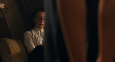 Still from Phantom Thread (2017) that has been tagged with: historical & night & interior & clean single & period