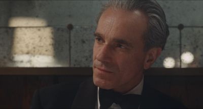 Still from Phantom Thread (2017) that has been tagged with: historical & interior & day & clean single & close-up