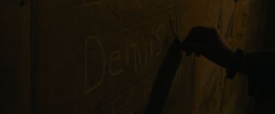 Still from Pig (2021) that has been tagged with: chalk & handwriting