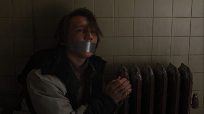 Still from Prisoners (2013) that has been tagged with: hostage & kidnapped & bathroom & medium shot