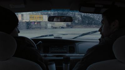 Still from Prisoners (2013) that has been tagged with: car interior & rain & day