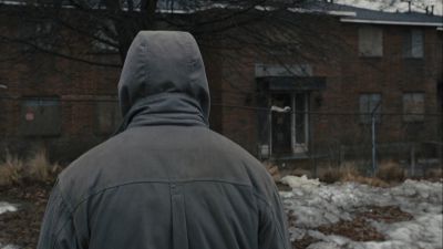Still from Prisoners (2013) that has been tagged with: exterior & medium & over-the-shoulder