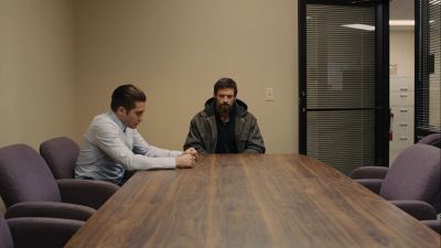 Still from Prisoners (2013) that has been tagged with: day & wide shot & two-shot & office