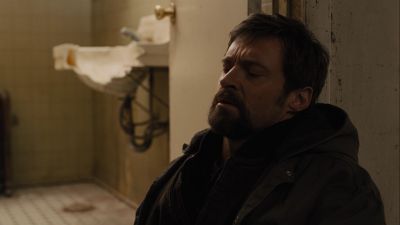 Still from Prisoners (2013) that has been tagged with: bathroom & medium close-up