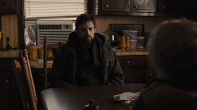 Still from Prisoners (2013) that has been tagged with: kitchen & over-the-shoulder
