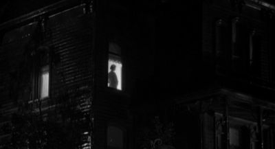 Still from Psycho (1960) that has been tagged with: silhouette