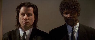 Still from Pulp Fiction (1994) that has been tagged with: hallway