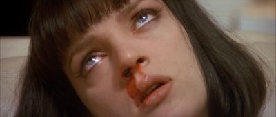 Still from Pulp Fiction (1994) that has been tagged with: blood