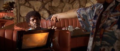 Still from Pulp Fiction (1994) that has been tagged with: diner