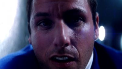 Still from Punch-Drunk Love (1999) that has been tagged with: clean single & close-up & night & exterior