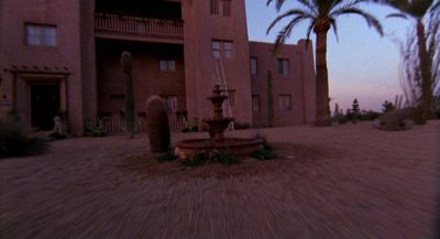 Still from Raising Arizona (1987) that has been tagged with: day & wide shot & exterior